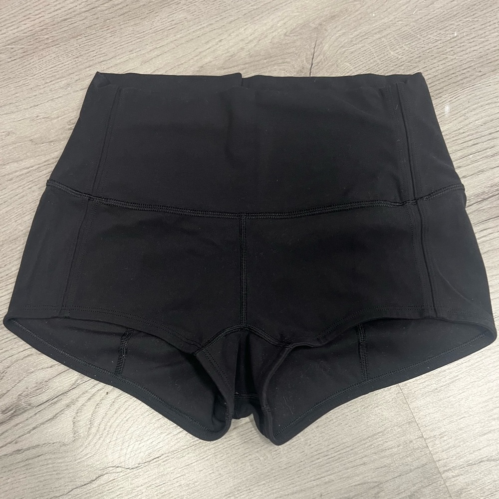 Lululemon wundershort size 8